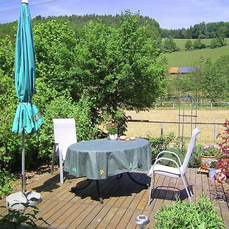 Apartment In The Odenwald With Terrace Mossautal Luaran gambar